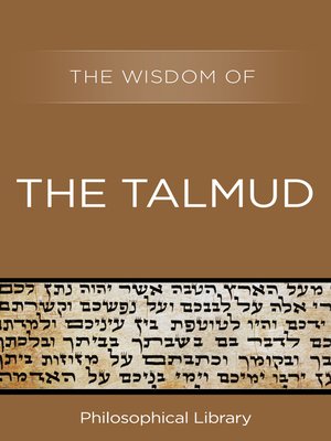 cover image of The Wisdom of the Talmud